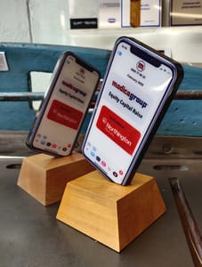 Custom phone trophy