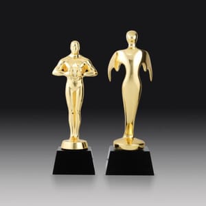 Oscar trophies