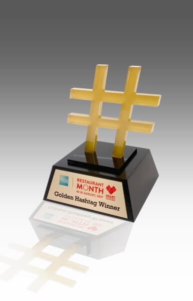 Hashtag trophy