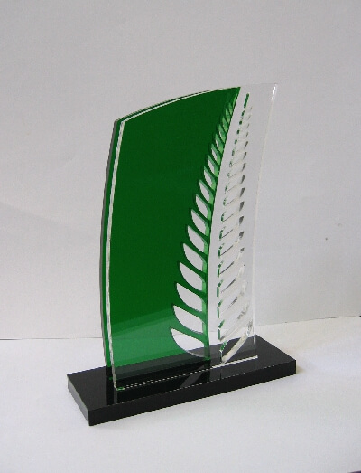Fern trophy green