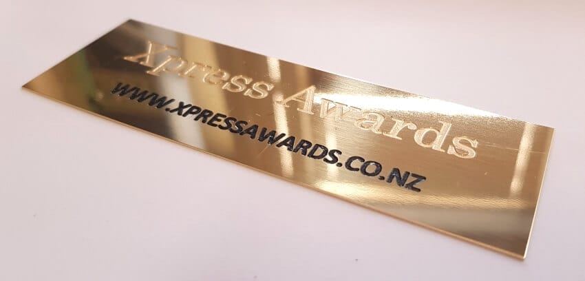 Brass engraving Brass engraving