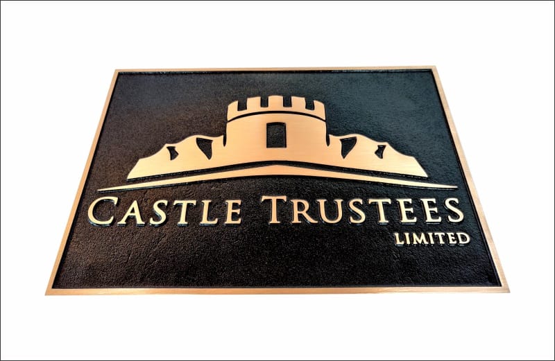 bronze-plaque-castle2 Engraved bronze plaque