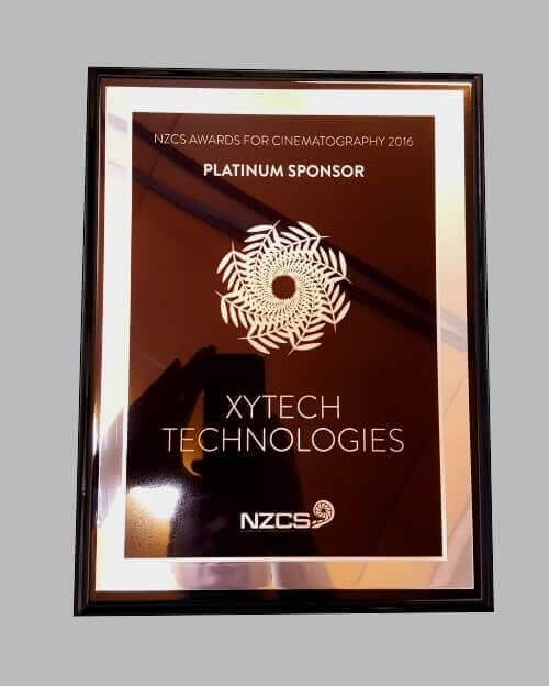 Silver plaque with black plate