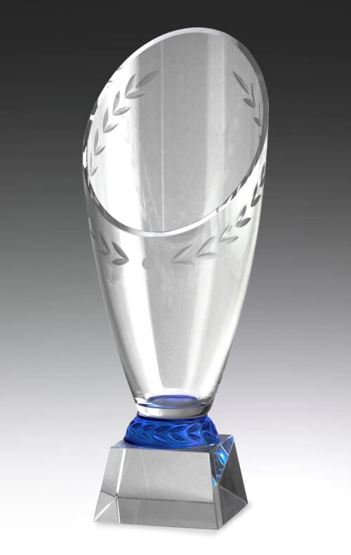 Crystal wreath cup